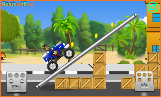 Paw Puppy Chase Racing - paw games free screenshot