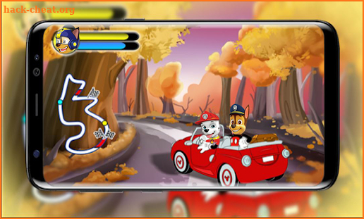 Paw puppy patrol subway racing games screenshot