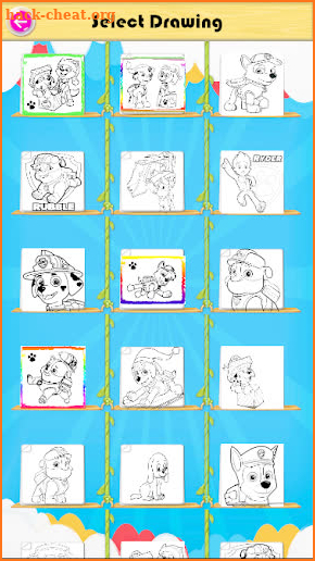 Paw Pups - Puppy Patrol Coloring Book screenshot