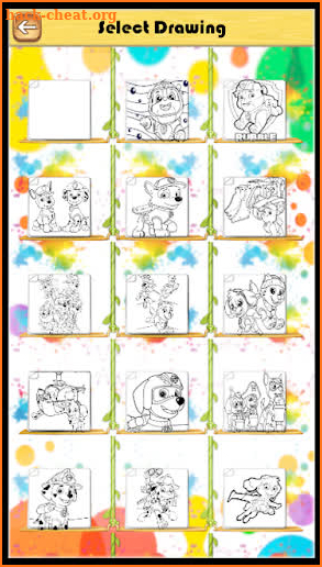 Paw Pups - Puppy Rescue Coloring Book screenshot