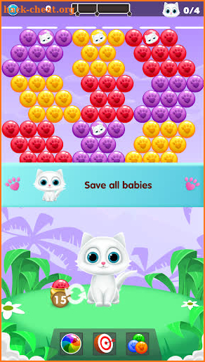 PawPaw Bubble Shooter screenshot