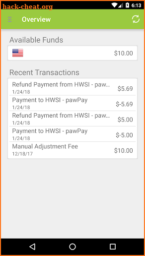 pawPay screenshot