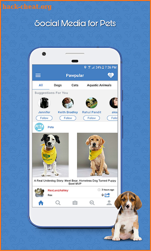 Pawpular - Pet Society & Pet Care Services screenshot