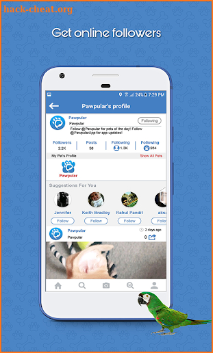 Pawpular - Pet Society & Pet Care Services screenshot