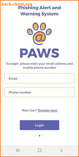 PAWSTest screenshot