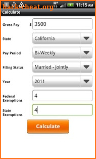 Paycheck Calc screenshot