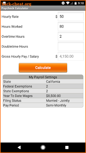 Paycheck Free screenshot