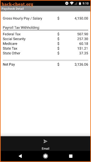 Paycheck Free screenshot