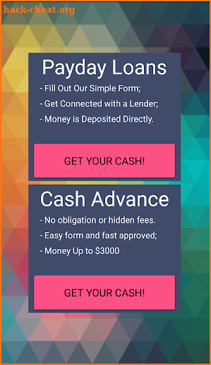 Payday loans: Borrow money in few minutes screenshot