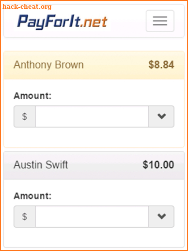 PayForIt Mobile screenshot