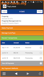 PayLease screenshot