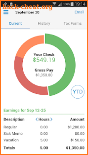 Paylocity Mobile screenshot