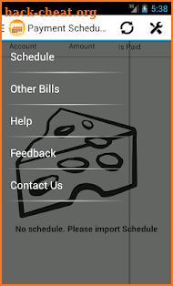 Payment Scheduler screenshot