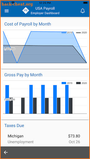 Payroll Relief screenshot