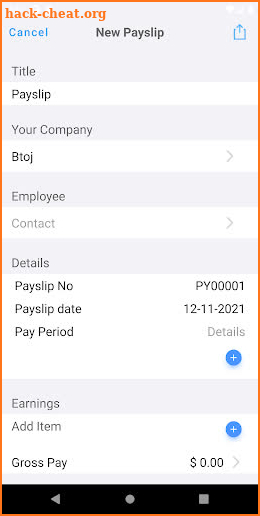 Payslip Maker screenshot