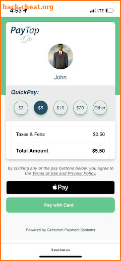 PayTap screenshot