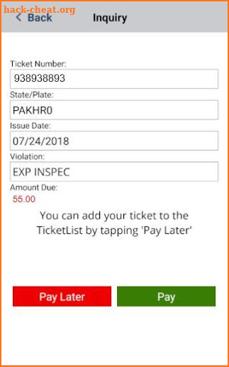 PayTix screenshot