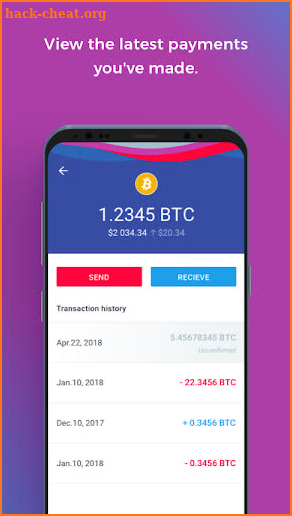 Paytomat Wallet screenshot