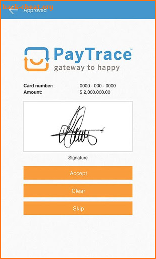 PayTrace Go screenshot