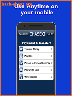 PayWith - Chase QuickPay Advice screenshot