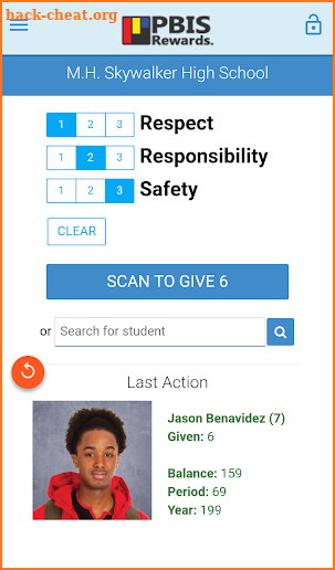 PBIS Rewards Staff screenshot