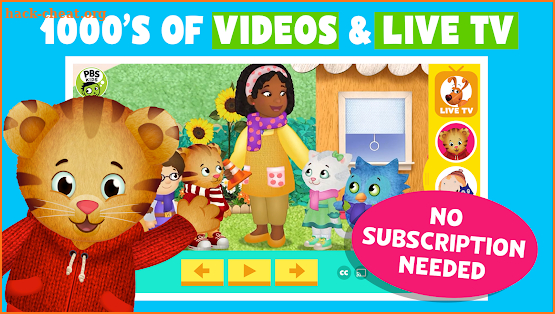 PBS KIDS Video screenshot