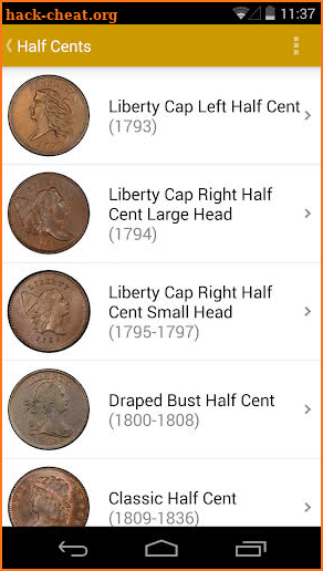 PCGS Photograde - US Coin Grading with Images screenshot