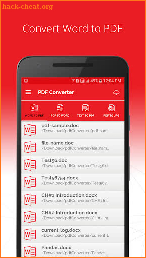 PDF Converter Free screenshot