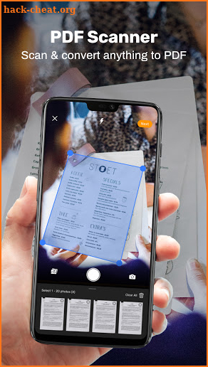 Pdf creator: cam scanner, image to pdf converter screenshot