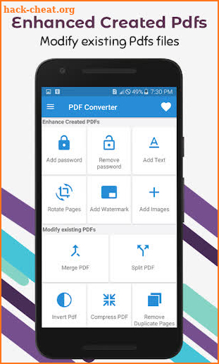 PDF creator: Documents & Image to pdf converter screenshot