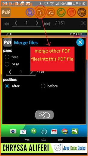 PDF editor screenshot