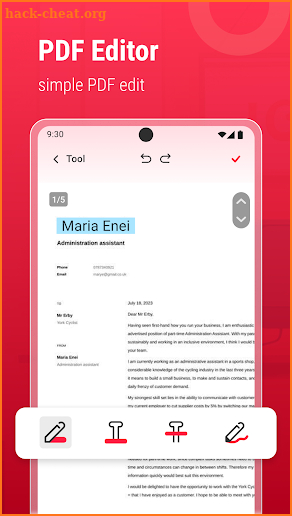 PDF Editor - PDF Reader screenshot