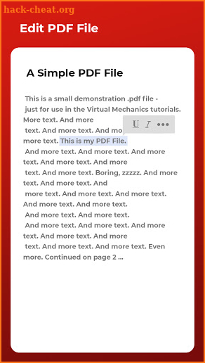 PDF Editor Pro - Create PDF, Sign PDF & Edit PDF screenshot