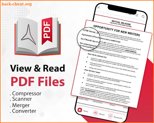 PDF Reader 2021 - PDF Docs Scanner and Converter screenshot