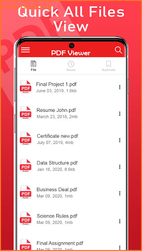 Pdf Reader 2021 - Pdf Viewer & Document Reader screenshot