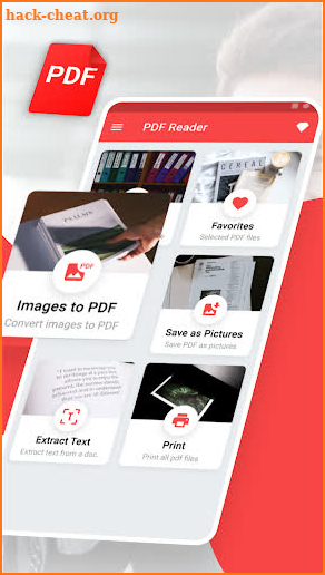 PDF Reader: converter files screenshot