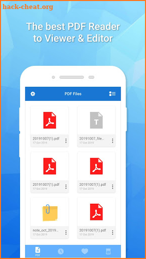 PDF reader - Create, scan & merge PDF screenshot