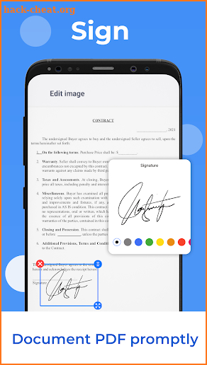 PDF Reader Document Scanner screenshot