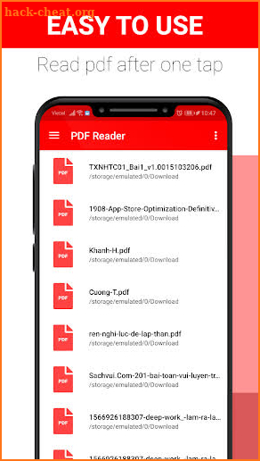 PDF Reader - Free App For Read PDF screenshot