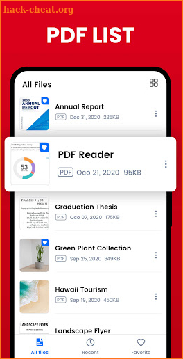 PDF Reader - Free PDF Viewer for Android 2021 screenshot