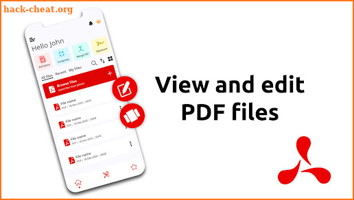 PDF Reader-PDF Editor, Creator screenshot