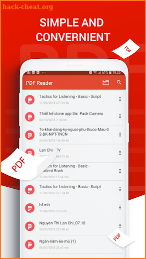 PDF Reader - PDF Editor for Android new 2019 screenshot