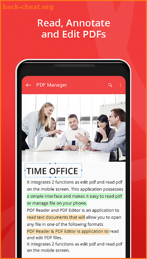 PDF Reader - PDF Manager, Editor & Converter screenshot