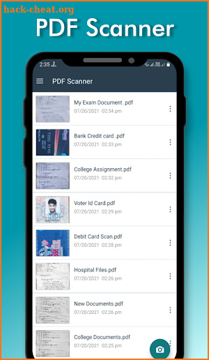 PDF Scanner - Image To PDF Scanner, PDF MX Scanner screenshot