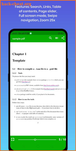 PDF viewer lite screenshot