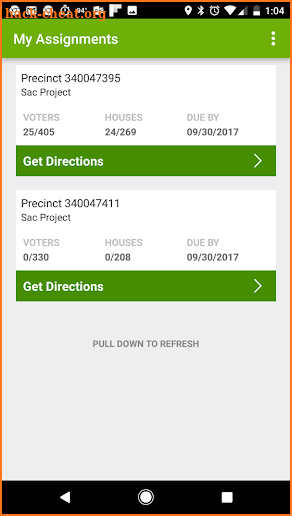 PDI Mobile Connect screenshot