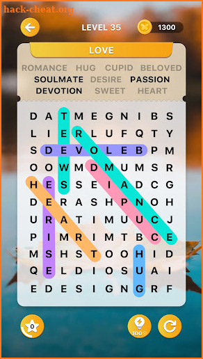 Peace Word Search screenshot