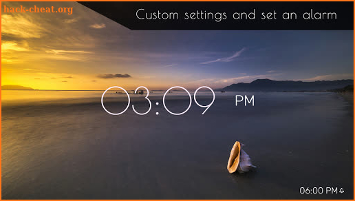 Peaceful Clock HD screenshot