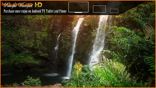 Peaceful Waterfall HD screenshot