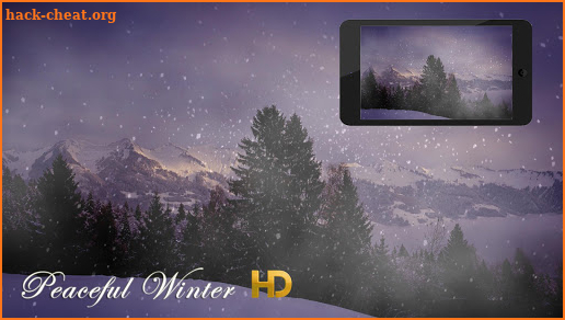 Peaceful Winter HD screenshot